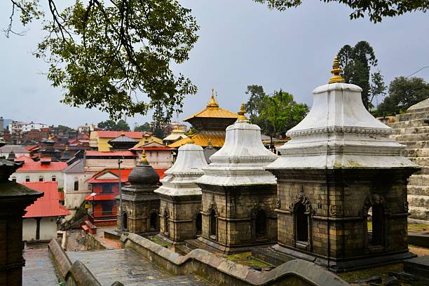 Pashupatinath temple and cremation ghats, Khatmandu