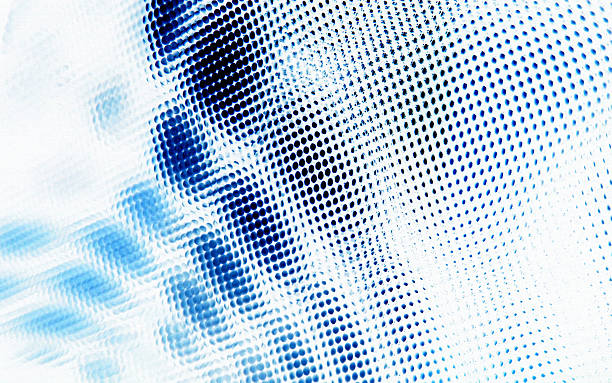 istock blue dots spots medical white background mesh abstract circles 468051300