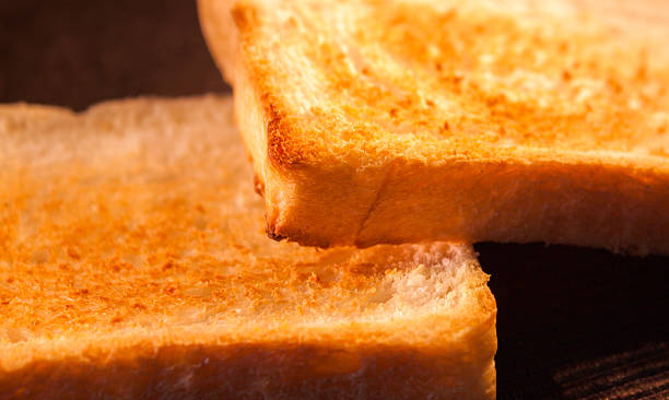 istock Two slices of toast bread 468063324