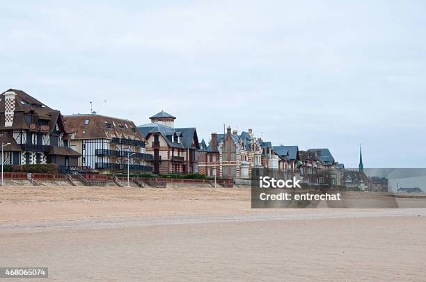 Houlgate Architecture Along The English Channel In Normandy France Stock Photo - Download Image Now