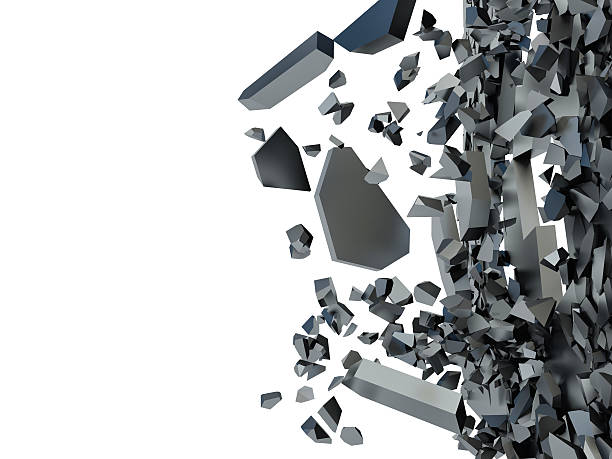 istock abstraction of different fragments on a white background 468067578