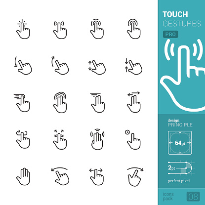 20 Touch Gestures 