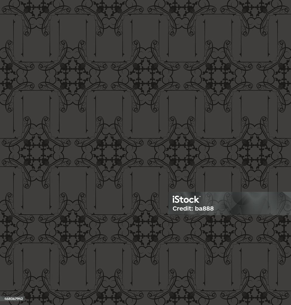 Retro Wallpaper Desain Template Hitam 3 Ilustrasi Stok - Unduh Gambar