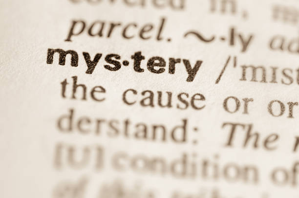 istock Dictionary definition of word mystery 468069890