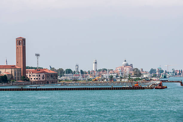 istock Waterfront view to Venice from city harbor 468074046