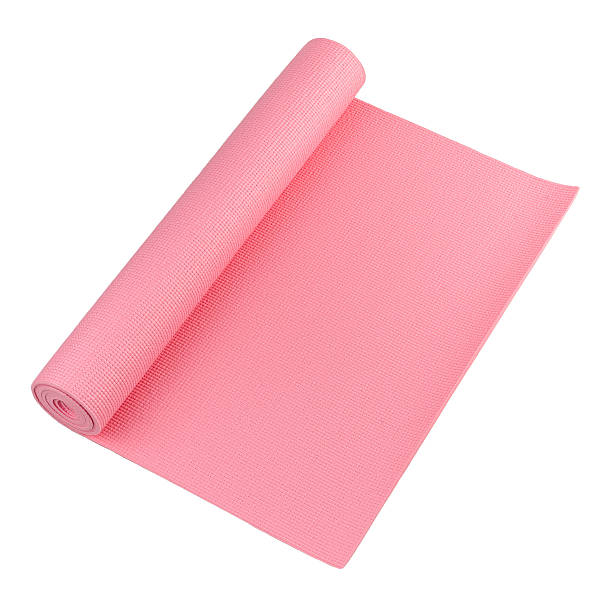 pink yoga mat