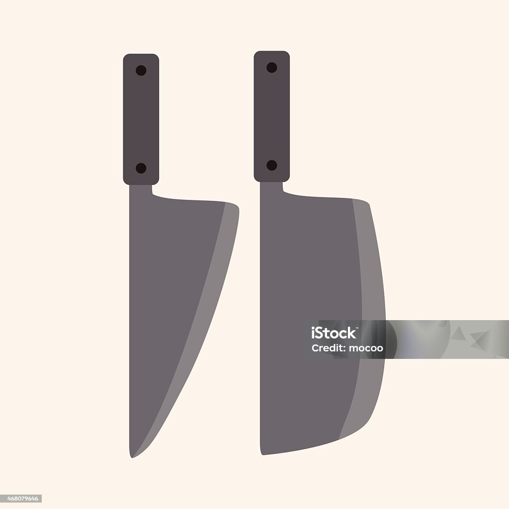 Navaja Vector Ilustración de Navaja Kitchenware Tema Elementos Vector Eps y más ...