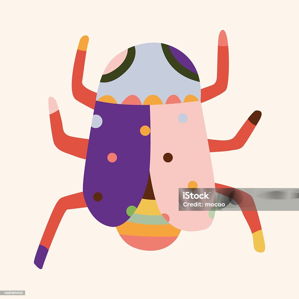 Distorted Bug Cartoon Bug Cartoon Elements Vector Eps Stock Illustration - Download Image Now ...