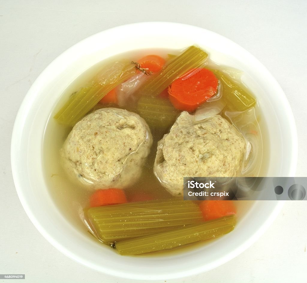 Sopa de bola de Matzo - Foto de stock de Alimentação Saudável royalty-free