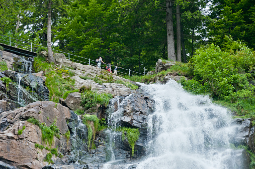 Todtnauer waterfalls, Todtnau, Black Forest, Baden-Wuerttemberg, Germany, Europe