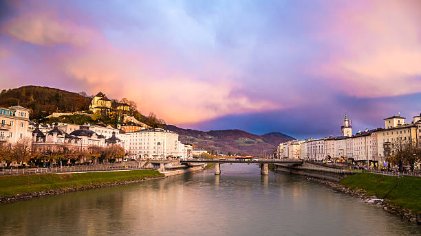 istock Salzburg with Salzach river 468098704