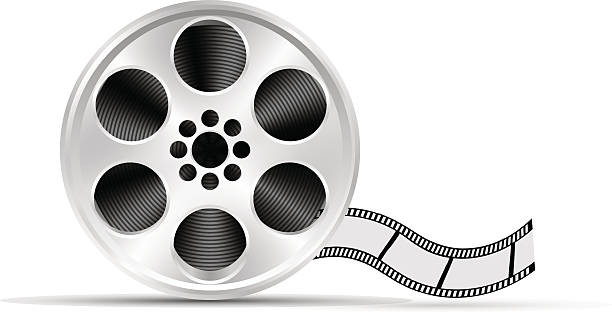 istock Realistic reel of film. Illustration on white background 468102410