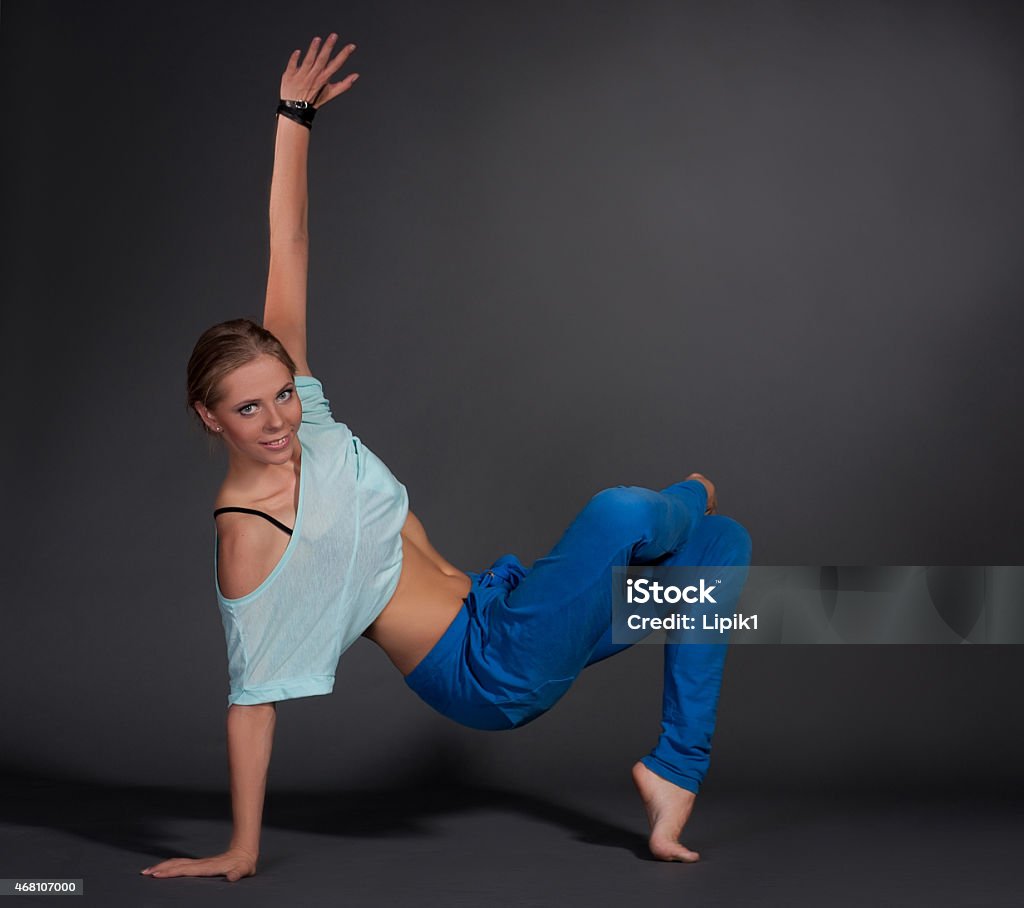 Beautiful Woman Dancing Stock Photo - Download Image Now - 2015 ...