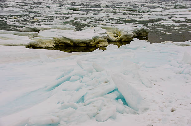 Mar de hielo - foto de stock