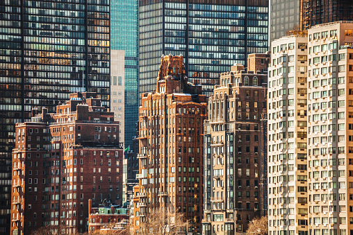 Manhattan buildings, Upper East Side.