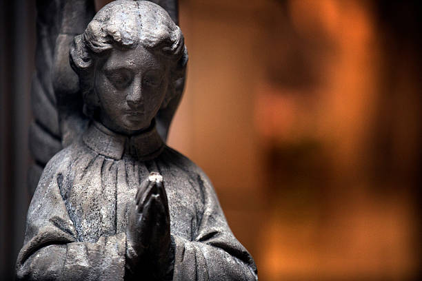 istock Statue of a church Angel 468117086