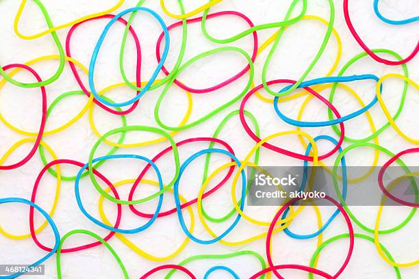 Colorful Rubber Bands Stock Photo - Download Image Now - Abundance