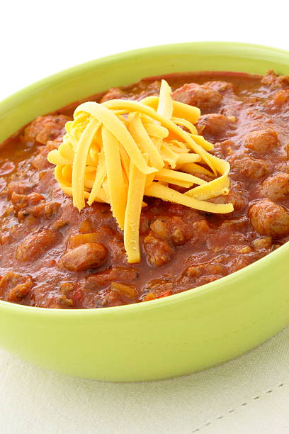 istock Gourmet chili beans with extra lean beef 468127991