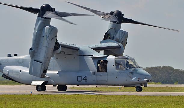 v - 22 물수리 tiltrotor - helicopter boeing marines military 뉴스 사진 이미지