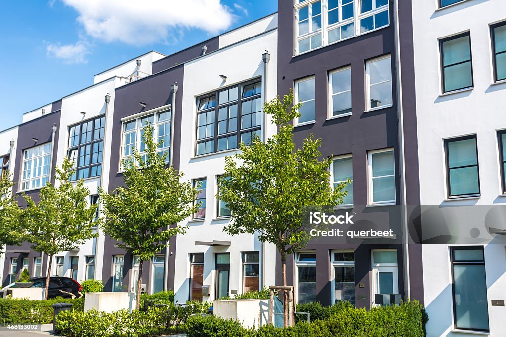 Apartment-Häuserblocks - Lizenzfrei 2015 Stock-Foto
