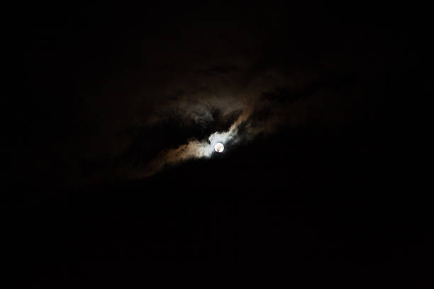 istock Winter full moon in december 468133352