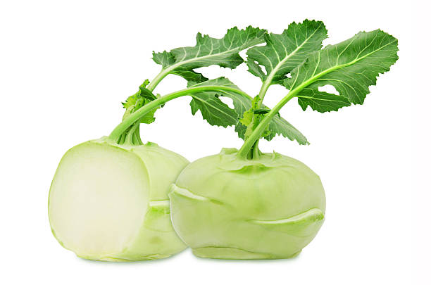 istock Fresh green kohlrabi 468138614