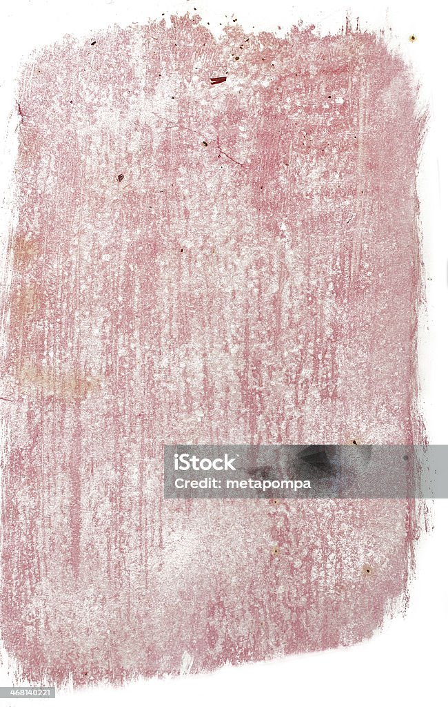 Gum bichromate paint splash Gum bichromate on white paper made with brush strokes Art And Craft Stock Photo