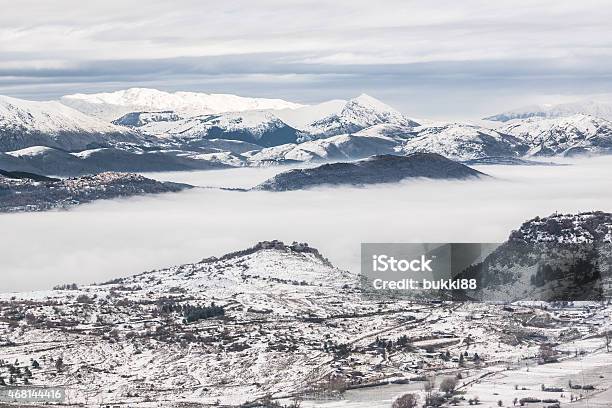 Snowy Mountains Stock Photo - Download Image Now - 2015, Abruzzo, Abruzzo National Park