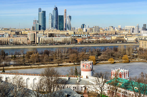 istock View of Moscow from Novodevichy convent 468145266