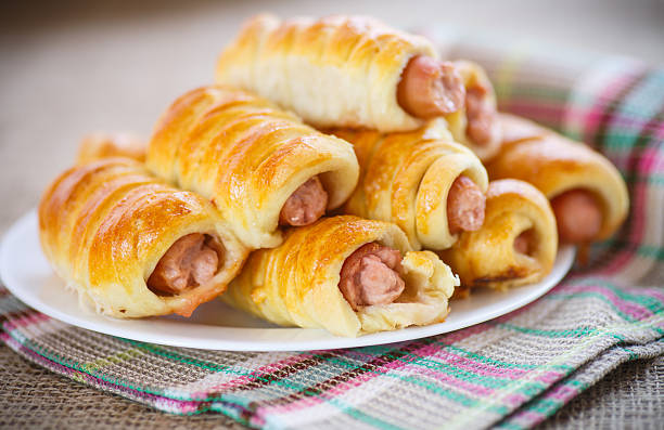 istock sausage baked in pastry 468145416