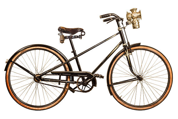istock Retro styled image of a nineteenth century lady bicycle 468148480