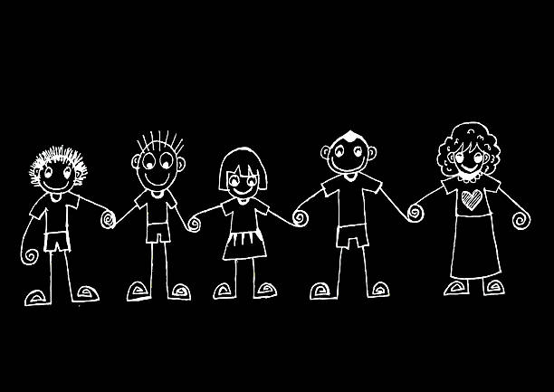 cute happy cartoon kids