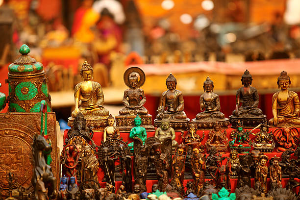 istock souvenir statuette of a Buddha 468154600