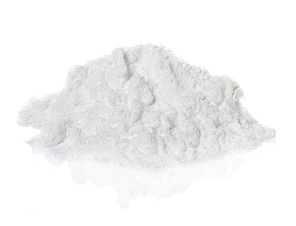 istock Cocaine drugs heap isolated on white background 468154833