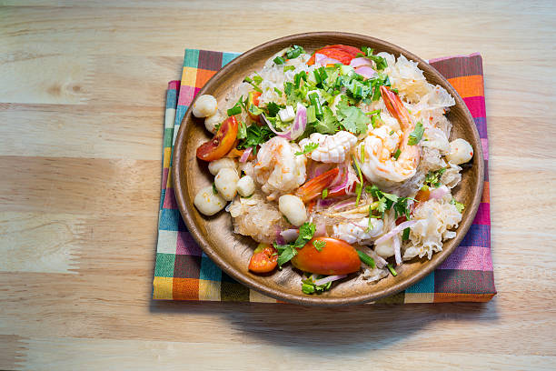 istock Thai Spicy Seafood Salad 468158752