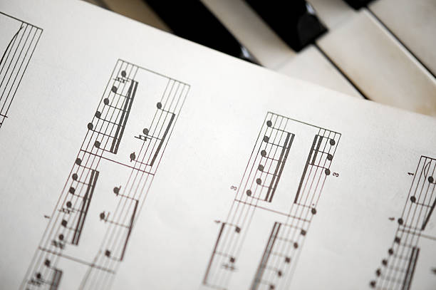 istock Piano and sheet music 468160439