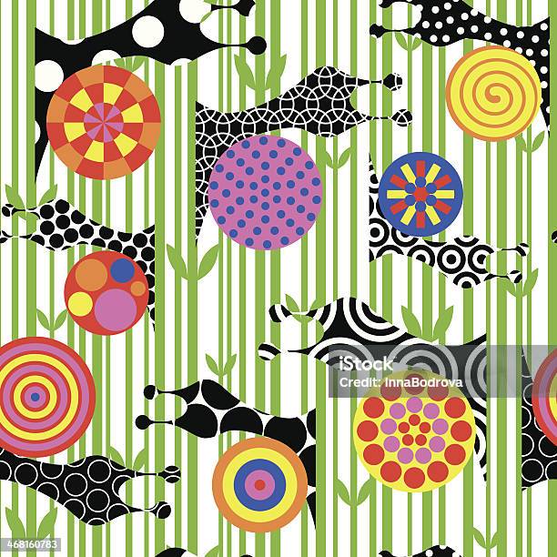 Ilustración de Snails Vector Patrón y más Vectores Libres de Derechos de Abstracto - Abstracto, Arte, Arte y artesanía
