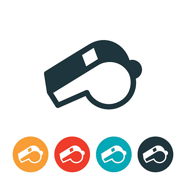 And icon of a whistle.