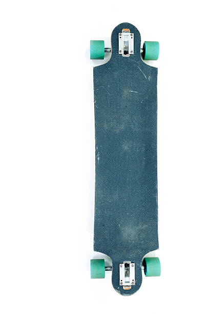istock Longboard skateboard set isolated on a white background. 468162426