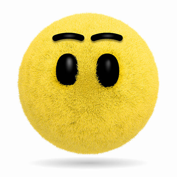 istock Fur ball emoticon 468163035