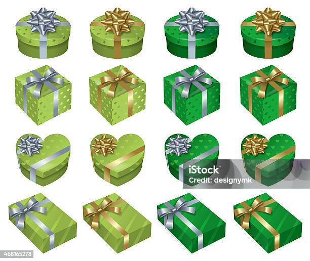 Gift Boxes Stock Illustration - Download Image Now - 2015, Anniversary, Birthday