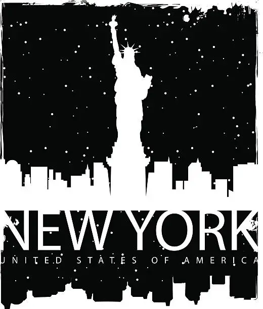 Vector illustration of New york