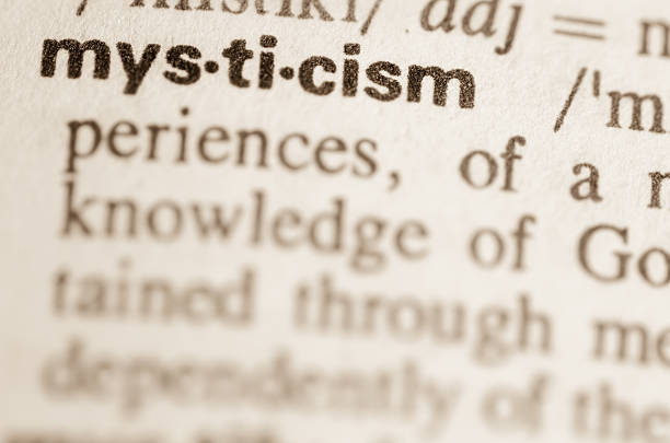 istock Dictionary definition of word mysticism 468168970