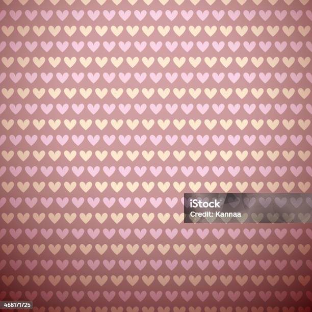 Романтический Вектор Бесшовные Модели Очаровательный Розовый — стоковая векторная графика и другие изображения на тему Абстрактный