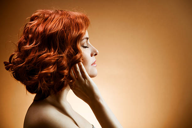 istock Beauty Portrait. Curly Hair 468172435