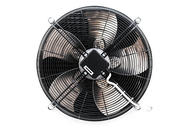 istock Air conditioner fan isolated on white background 468177751
