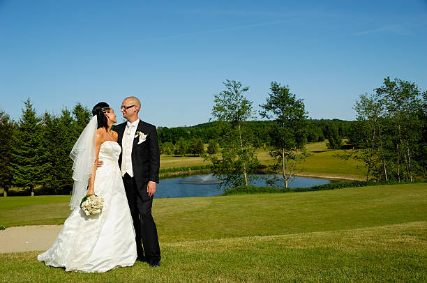 istock Wedding couple - Bride and groom 468178363