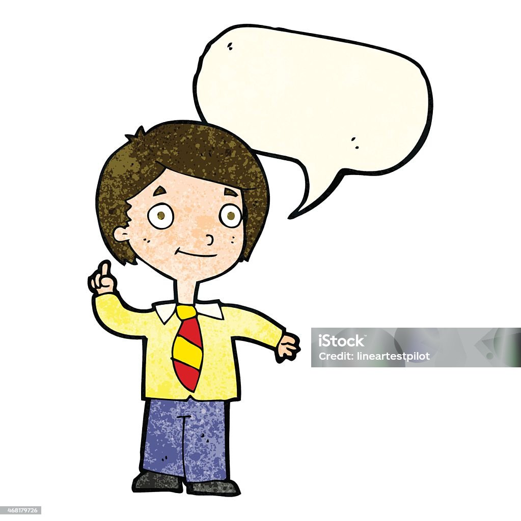 Cậu Bé Trường Hoạt Hình Trả Lời Câu Hỏi Bằng Bong Bóng Lời Nói ...