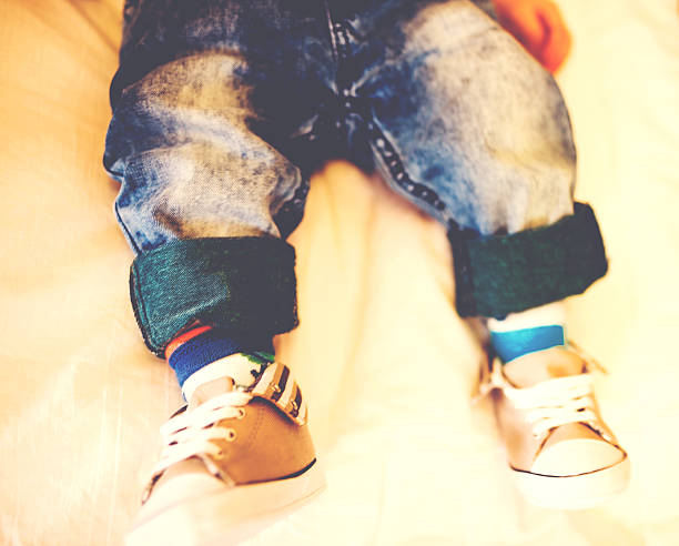 istock Closeup of Baby's Legs 468179988