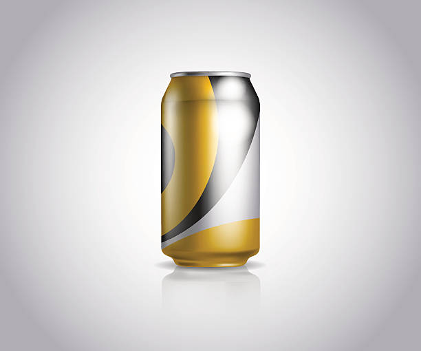 istock Metal can design. Vector illustration of cold drink can isolated. 468180544